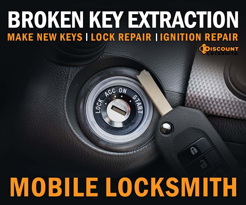 Broken Key Extraction mobile locksmith